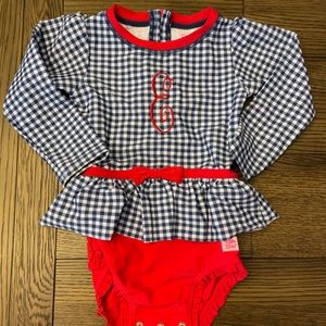 Ruffle Butts One Piece Rashguard